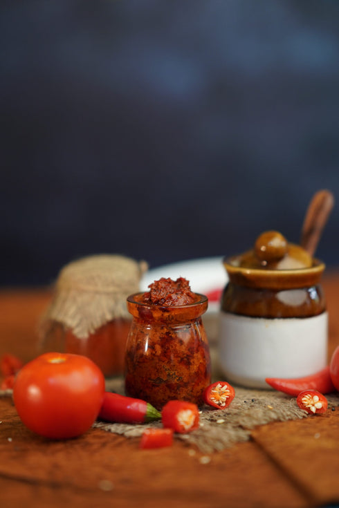 Bhimavaram Tomato Pandu Mirchi Pickle